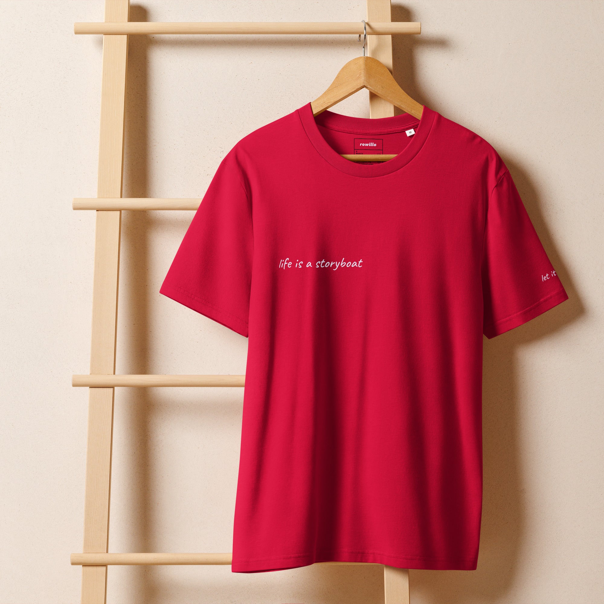 life is a storyboat t-shirt
